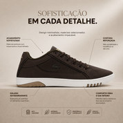 Tênis Casual Masculino Vegas Lacoste Café