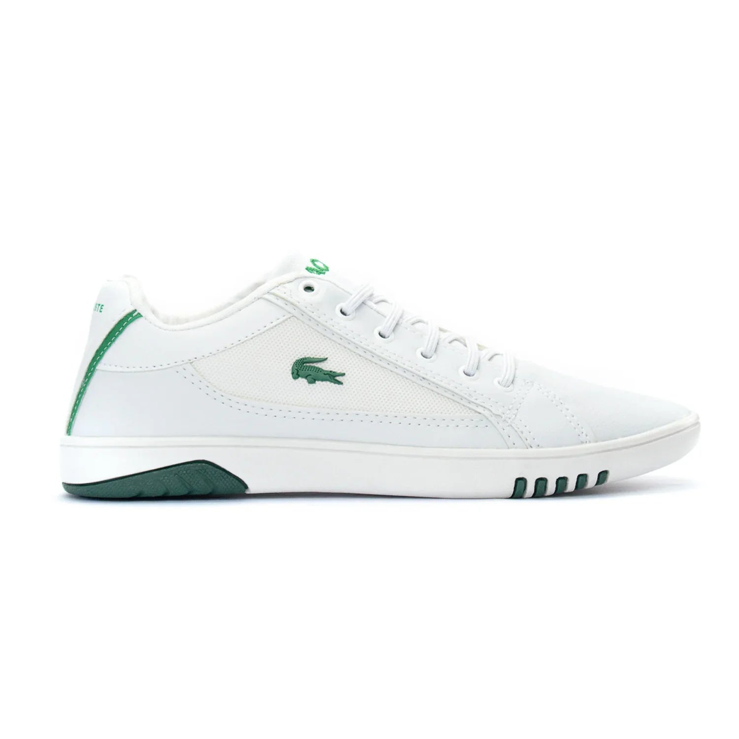 Tênis Casual Masculino Vegas Lacoste Branco e Verde