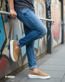 Sapato Mocassim Luxo Sola Alta Masculino