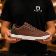 Tênis Casual Masculino London Hugo Boss Castanho