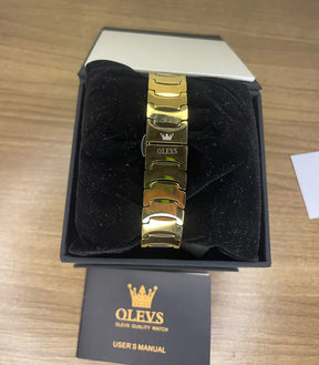 Relógio Luxo Olevs Quartz _+ BRINDE EXCLUSIVO✨