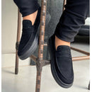 Sapato Mocassim Luxo Sola Alta Masculino