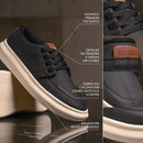 Tênis Musgo com Sola Alta em Couro Lançamento 2025