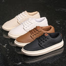 Tênis Musgo com Sola Alta em Couro Lançamento 2025