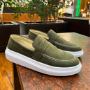 Sapato Mocassim Luxo Sola Alta Masculino