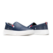 Tênis Casual Masculino Slip-On Polo Azul